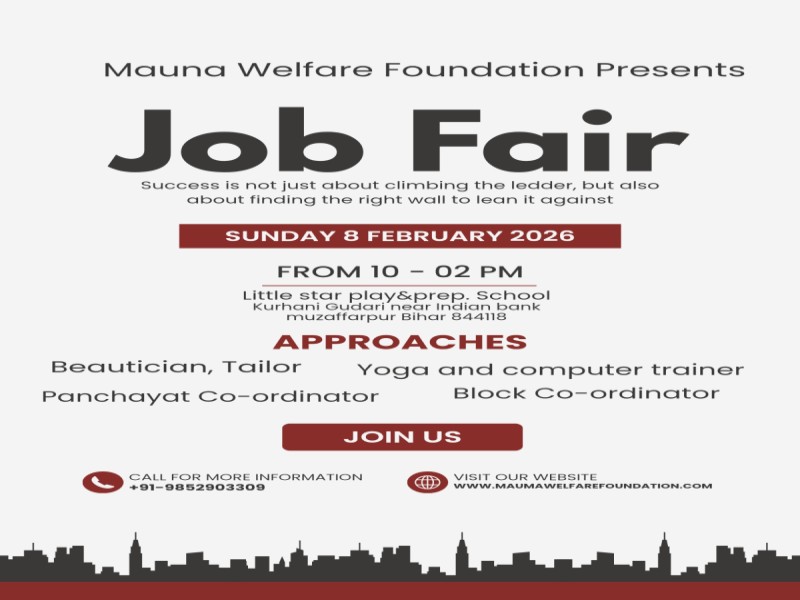 Beautician, Tailor, Yoga and Computer Trainer